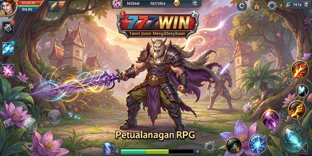 Tampilan gameplay <strong>777WIN</strong> yang memukau dan penuh aksi.