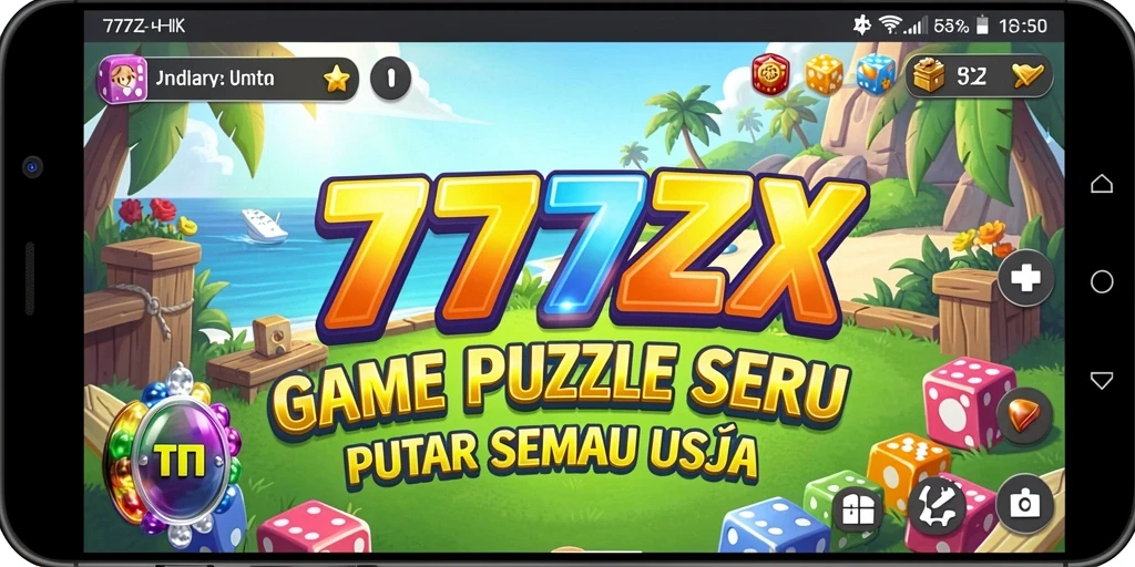 Screenshot gameplay <strong>777ZX</strong> menunjukkan tantangan teka-teki yang menarik dan menyenangkan.