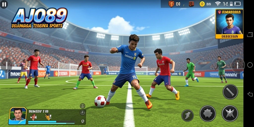 Tampilan gameplay AJO89 yang mendebarkan dan kompetitif.