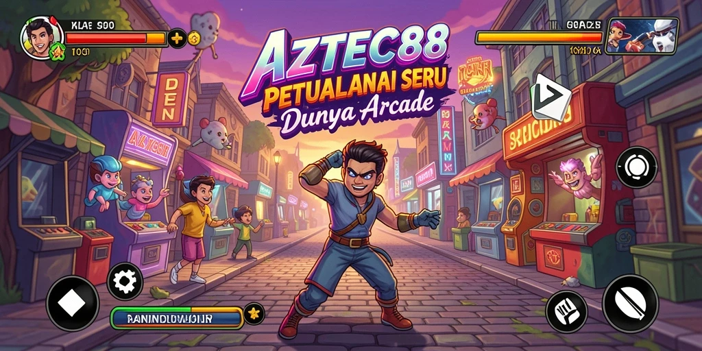 Screenshot gameplay AZTEC88 menampilkan aksi mendebarkan.