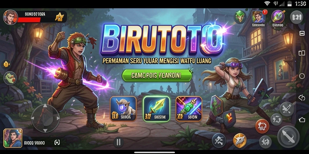 Tampilan gameplay BIRUTOTO yang menarik dan menghibur.