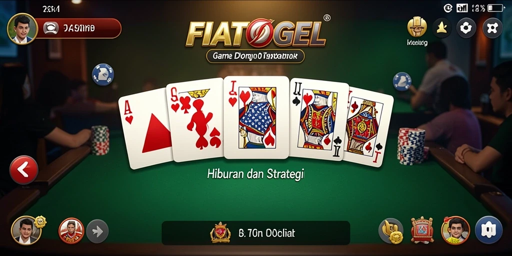 Screenshot menampilkan gameplay seru dari FIATOGEL.