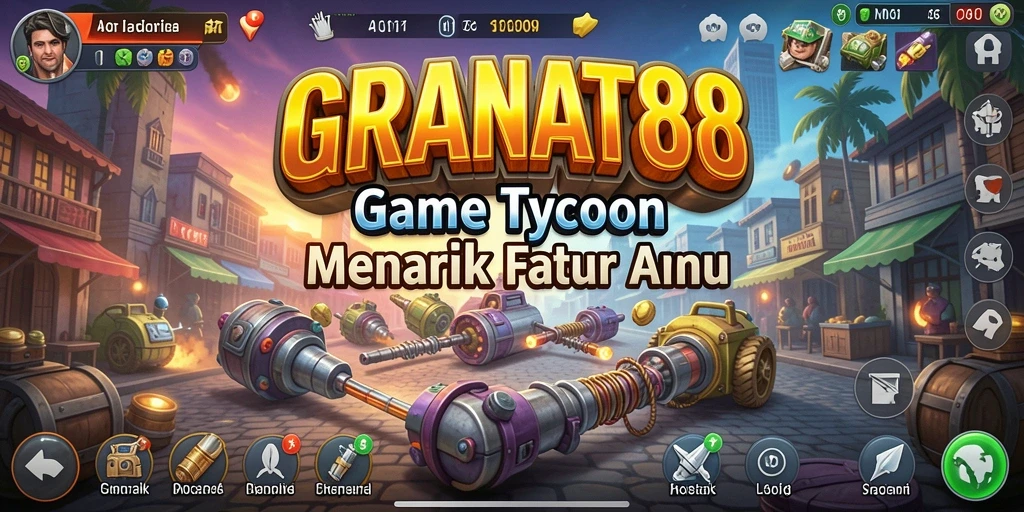 Tampilan gameplay GRANAT88 yang menarik dan menantang.