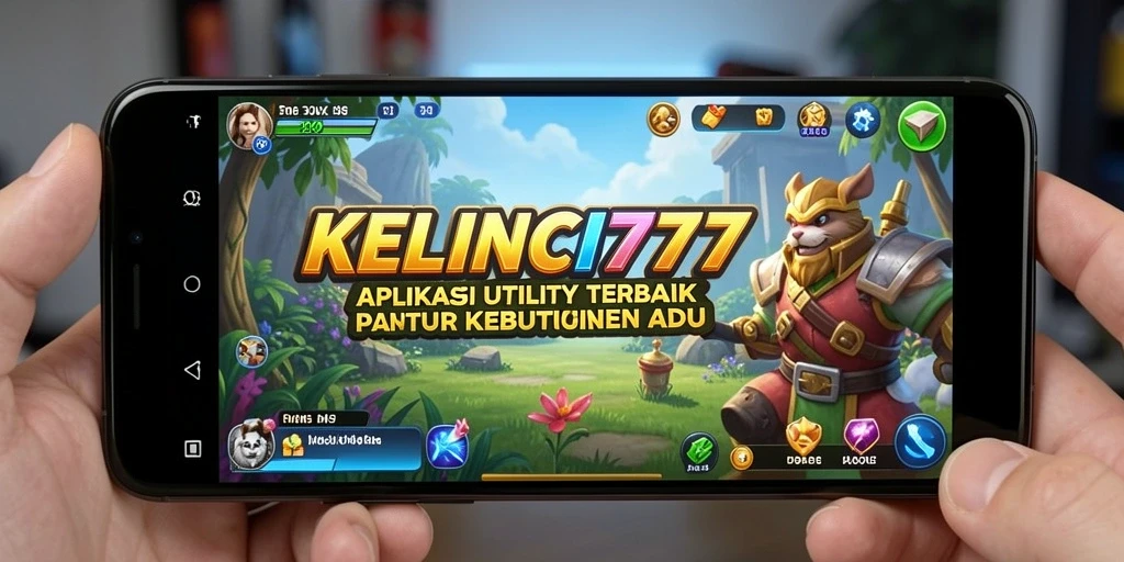 Tampilan antarmuka KELINCI777 yang intuitif dan user-friendly.