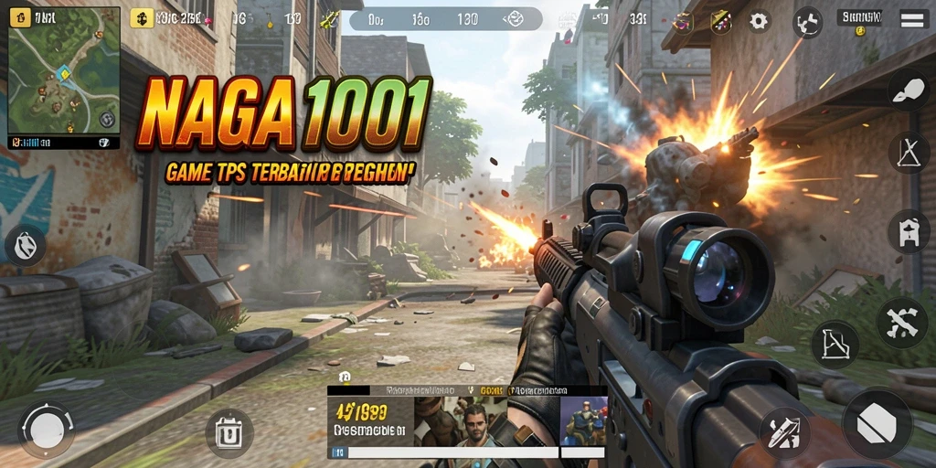 Gameplay intens NAGA1001 dalam aksi TPS yang mendebarkan.