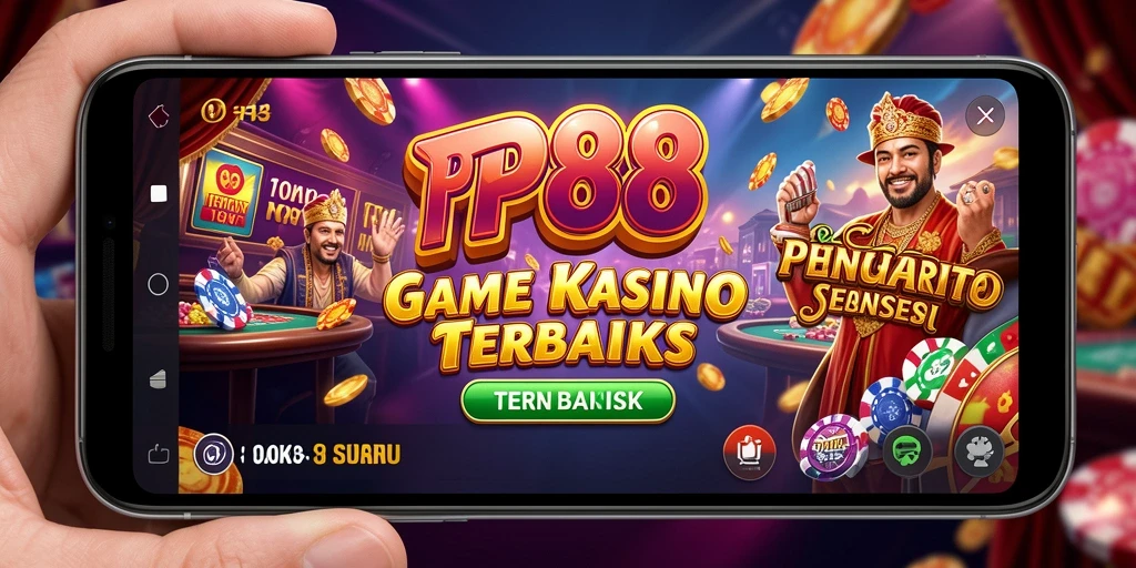 Tampilan gameplay PP88 yang menggembirakan di dunia Kasino.