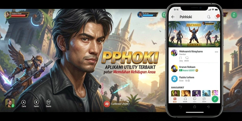 Tampilan utama PPHOKI yang sederhana dan intuitif.