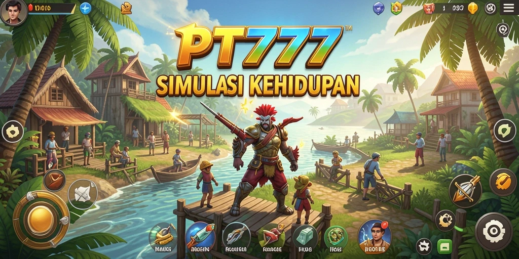 Gameplay menarik dari PT777 yang menunjukkan simulasi kehidupan.