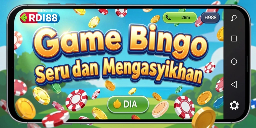 Tampilan gameplay RDI88 yang seru dalam permainan Bingo.