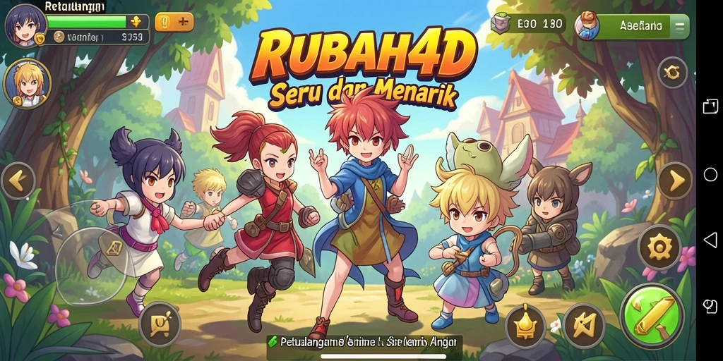 Tampilan gameplay RUBAH4D yang menawan dengan karakter anime yang menarik.