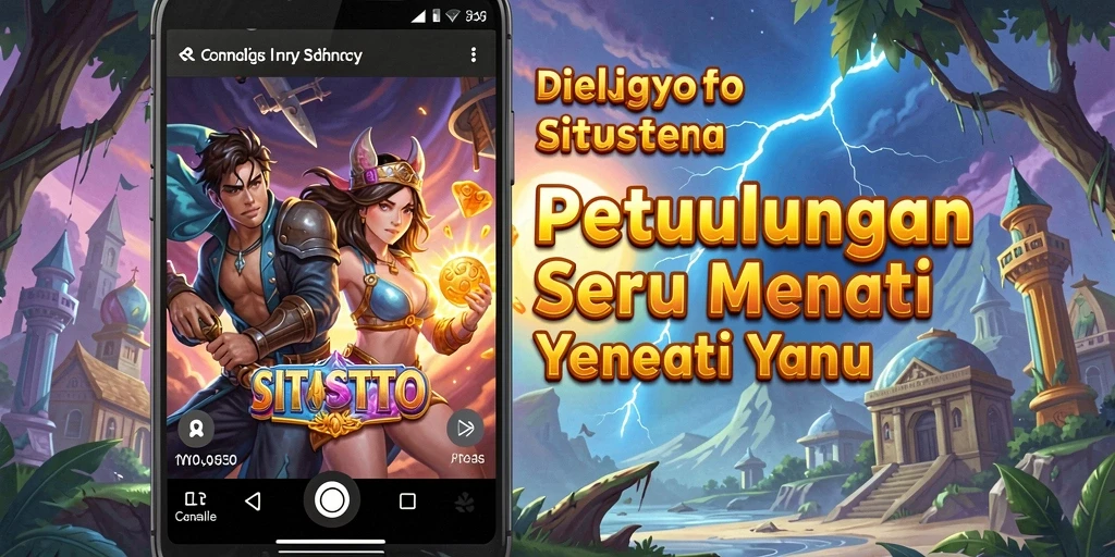 Tangkapan layar menunjukkan eksplorasi mendalam dalam dunia petualangan SITUSTOTO.