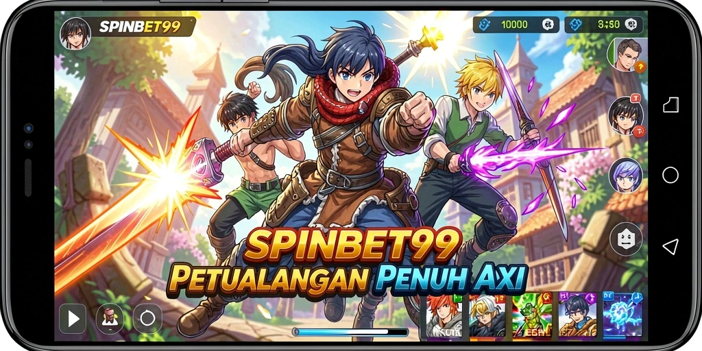 Tampilan gameplay SPINBET99 yang menarik dan penuh aksi.