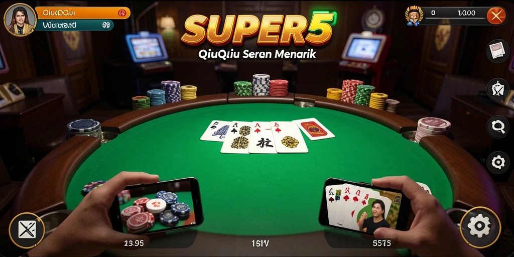 Tampilan gameplay QiuQiu yang menarik dan penuh tantangan.
