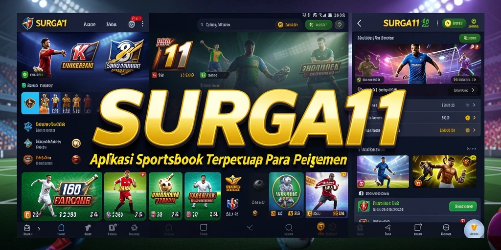 Screenshot SURGA11 menampilkan pengalaman taruhan olahraga yang menarik.