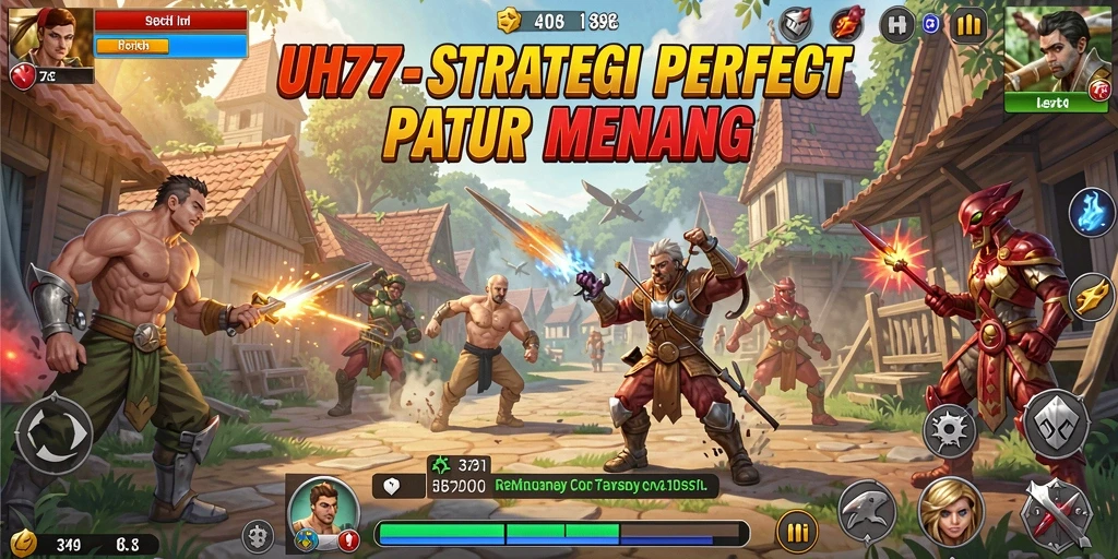 Tampilan gameplay UH77 yang seru dan menegangkan.