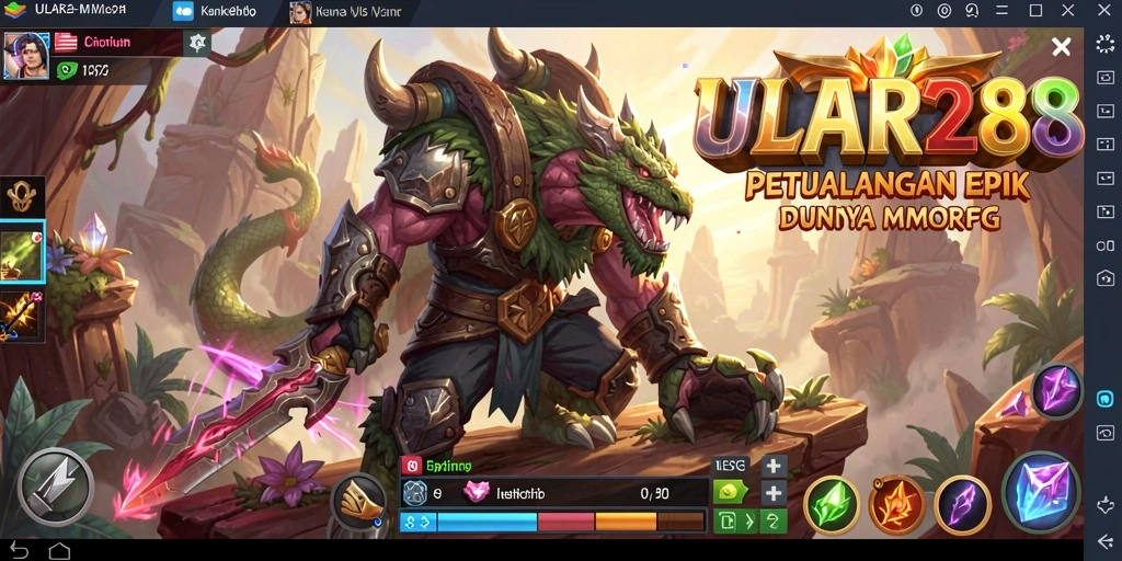 Tampilan gameplay ULAR288 yang menakjubkan dan penuh aksi.